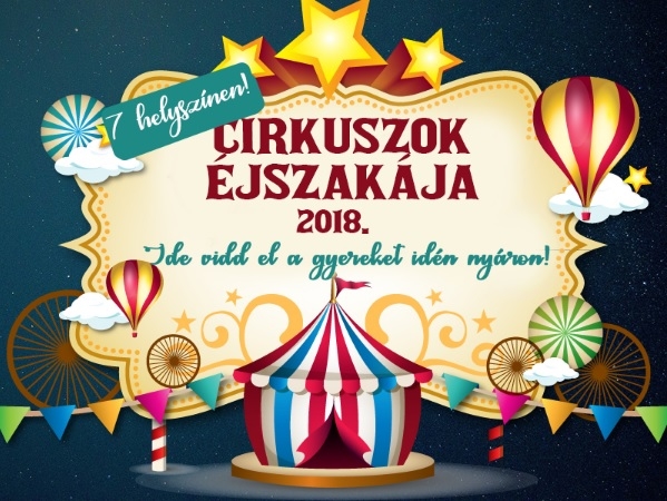 Cirkuszok éjszakája 2018: ezt a napot tuti imádni fogják a gyerekek!