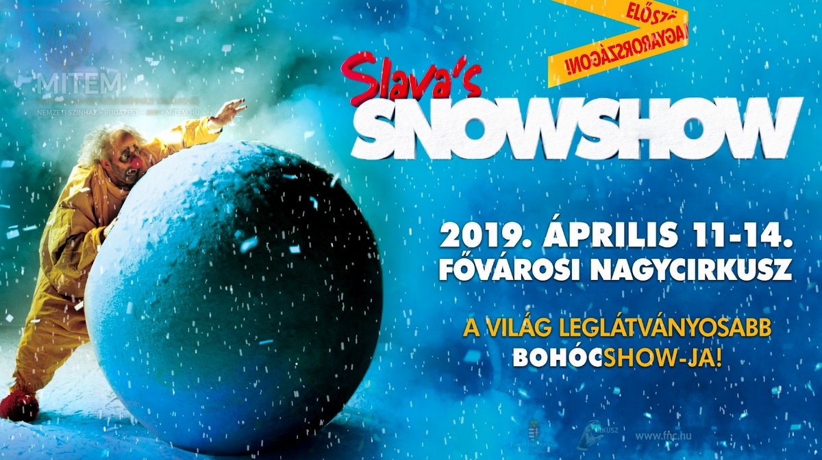 Először Magyarországon a világ leglátványosabb bohócshow-ja, a Slava’s Snowshow