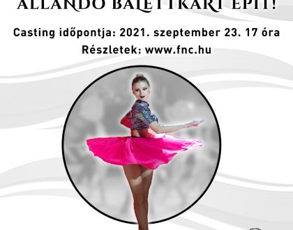 A Fővárosi Nagycirkusz állandó balettkart épít!