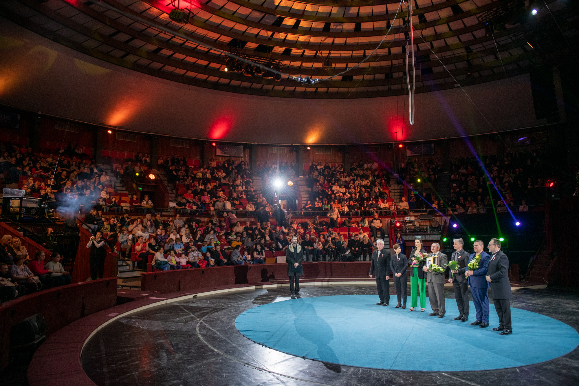 Cirkuszművészeti díjakat adtak át a Fővárosi Nagycirkuszban