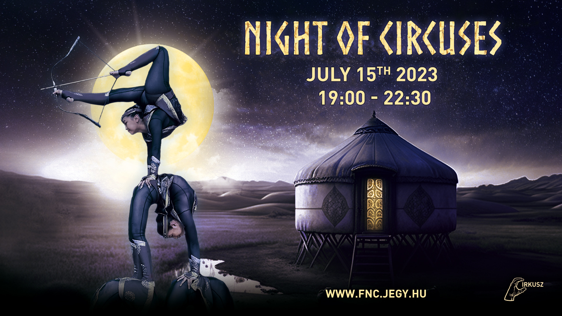 Extended, extra performance on the Night of Circuses!