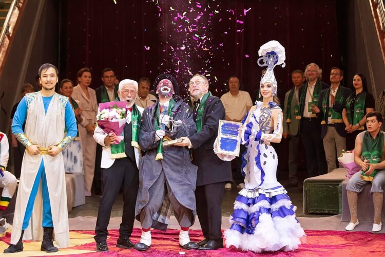Kazakhstan, Almaty, Almaty Circus Festival, Gala Show, July 30, 2023.