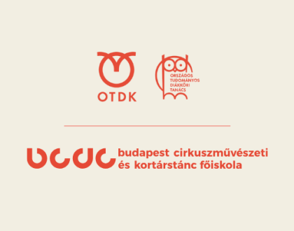 Budapest Cirkuszművészeti és Kortárstánc Főiskola: a diákok először vettek részt a OTDK Művészeti és Művészettudományi Szekciójában